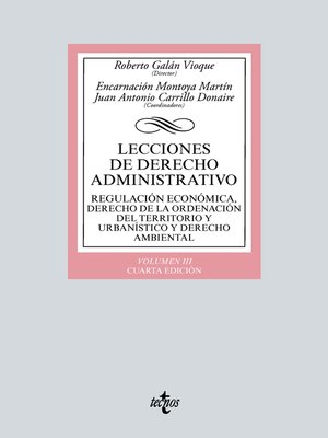 cover image of Lecciones de Derecho Administrativo